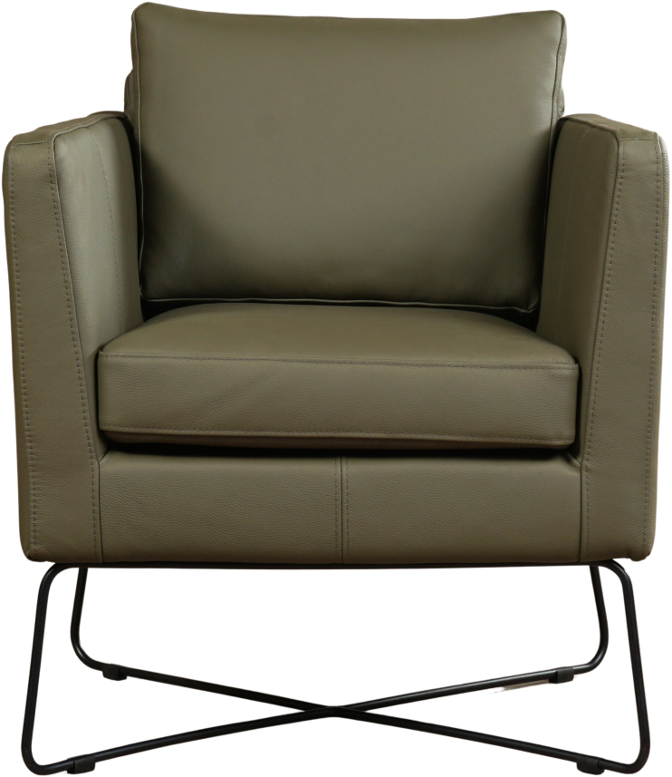 Leren Fauteuil Crossover Set Van Fauteuils Toledo Leer Olive Shopx